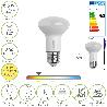 BOMBILLA LED STANDAR ROSCA E27 (GORDA) 8,5 WATT. EQUIVALE A 60 WATT. 806 LUMENES. LUZ CÁLIDA (3.000º K) A+