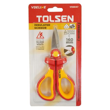 TOLSEN TIJERAS ELECTRICISTA AISLADAS 