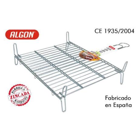 PARRILLA BARBACOA 40X45 CMS DOBLE ALGON