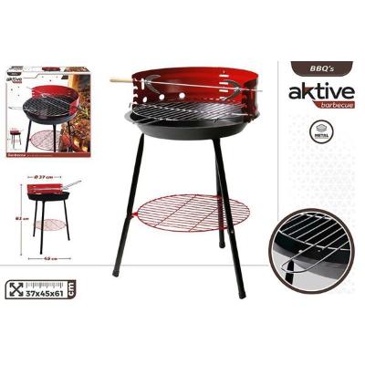 BARBACOA DE PIE REDONDA 36 CMS AKTIVE